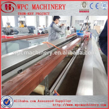 Línea de producción de palets de plástico de madera línea de extrusión de perfil wpc